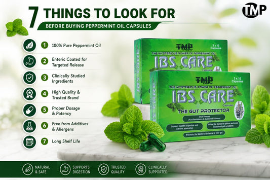 7 Things to Look for Before Buying Peppermint Oil Capsules