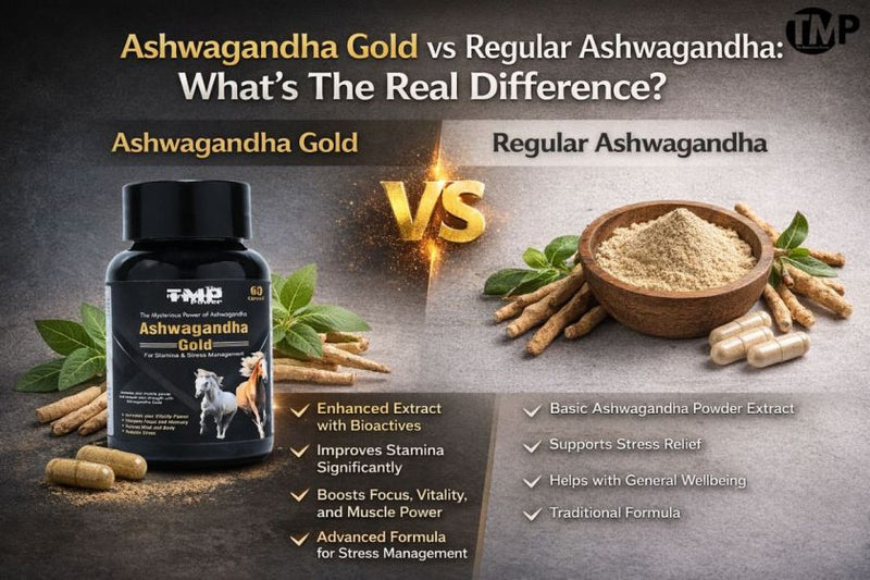Ashwagandha Gold Capsules vs Regular Ashwagandha: What’s the Real Difference?