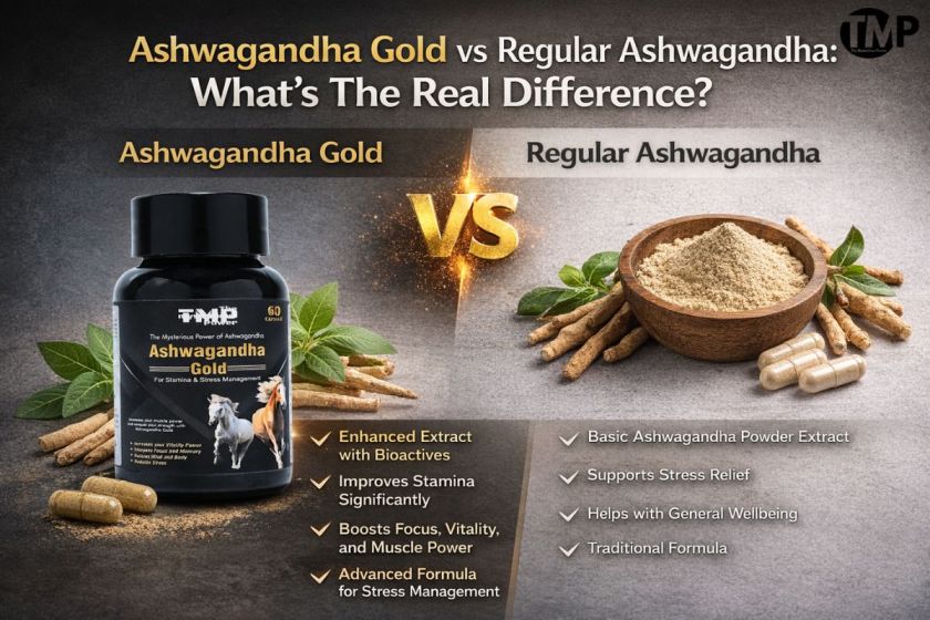 Ashwagandha Gold Capsules vs Regular Ashwagandha: What’s the Real Difference?