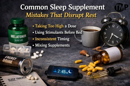 Common Sleep Supplement Mistakes That Disrupt Rest