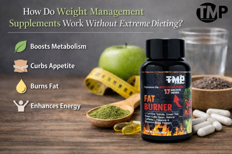 How Do Weight Management Supplements Work Without Extreme Dieting?