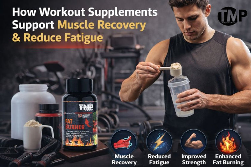 How Workout Supplements Support Muscle Recovery and Reduce Fatigue