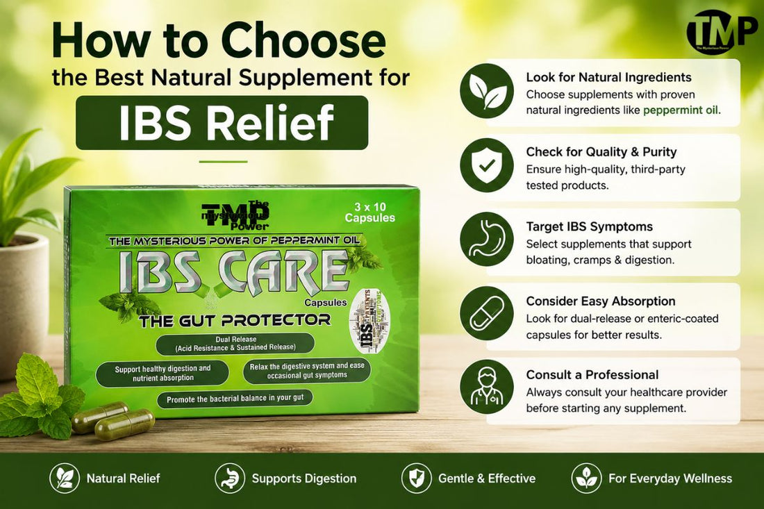 How to Choose the Best Natural Supplement for IBS Relief