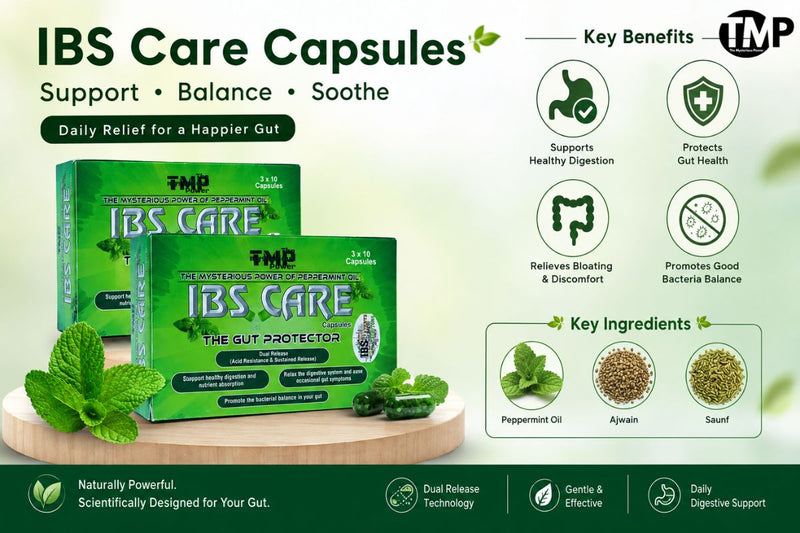 IBS Care Capsules: Benefits, Ingredients & How They Support Digestive Health