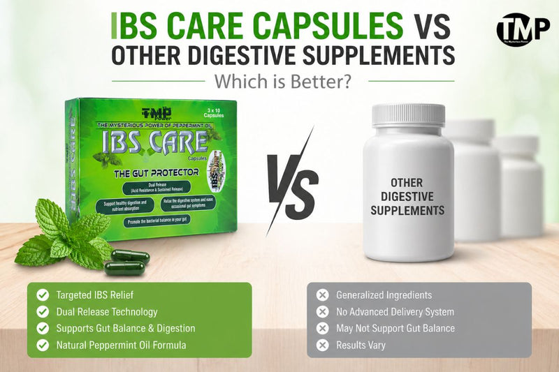IBS Care Capsules vs Other Digestive Supplements: Which is Better?