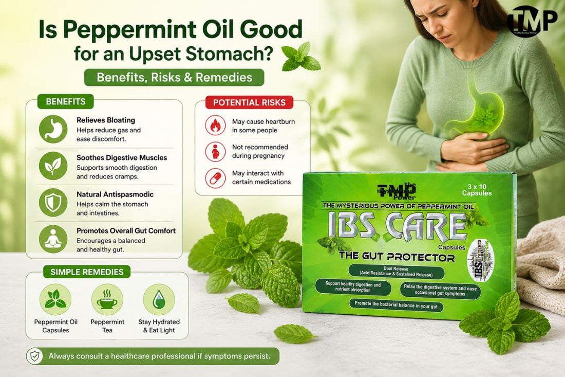 Is Peppermint Oil Good for an Upset Stomach?