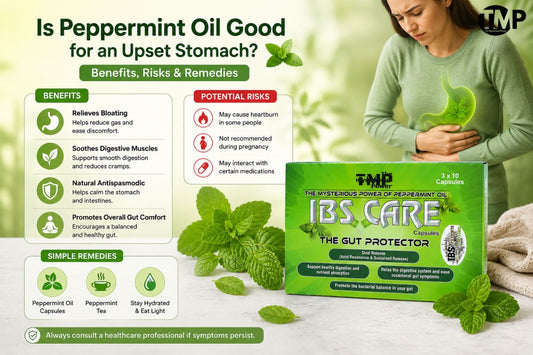 Is Peppermint Oil Good for an Upset Stomach?