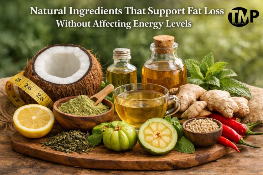 Natural Ingredients That Support Fat Loss Without Affecting Energy Levels