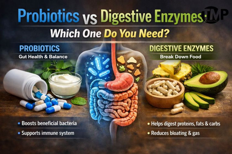 Probiotics vs Digestive Enzymes: Which One Do You Need?
