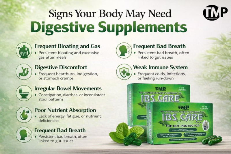 Signs Your Body May Need Digestive Supplements