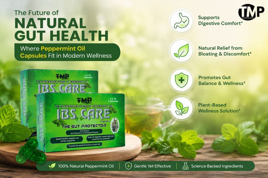 The Future of Natural Gut Health: Where Peppermint Oil Capsules Fit in Modern Wellness