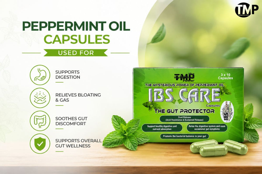 What are peppermint oil capsules used for