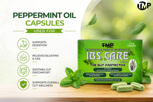 What are peppermint oil capsules used for