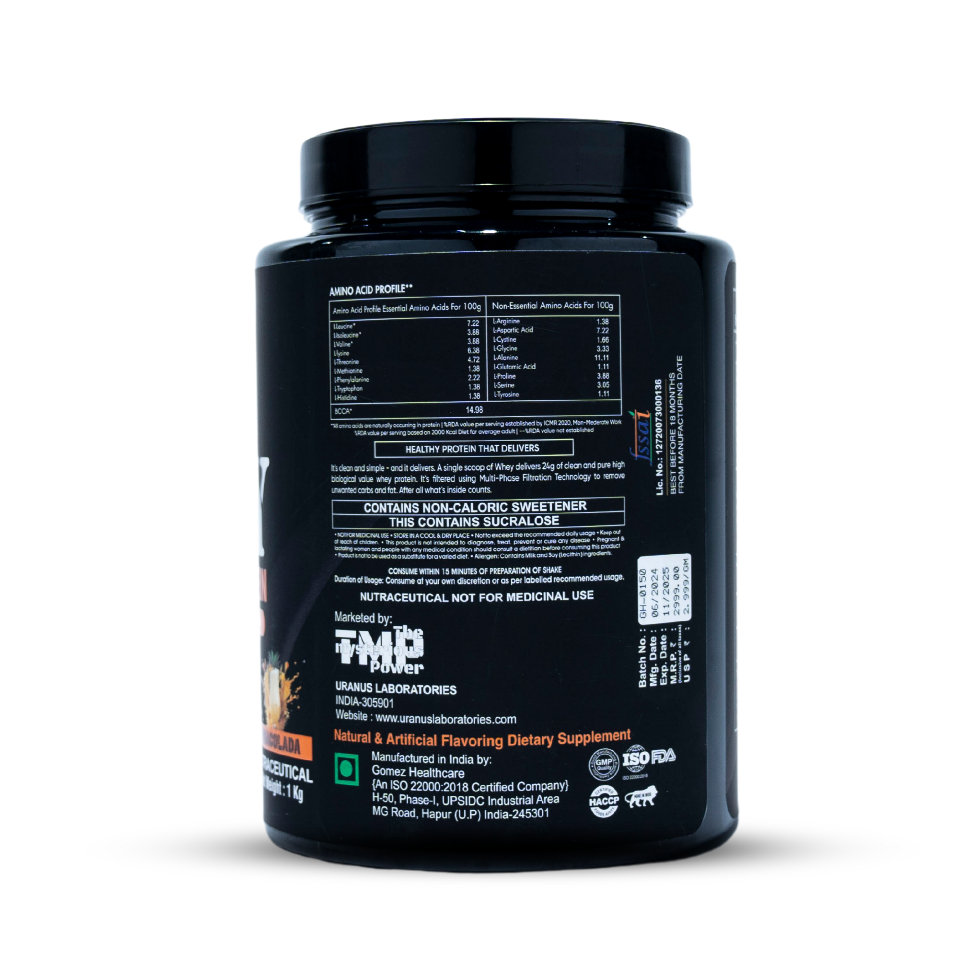 Introducing Our Innovative Whey Protein Formula