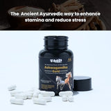 Extra Strength Ashwagandha Gold Capsules - Ayurvedic Stress & Sleep Support , Natural Energy & Immunity Booster , 60 Capsules per Bottle ( Pack of 2 )