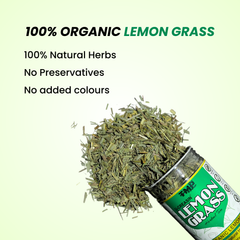 Organic Lemongrass Tea 200g, Pack of 2