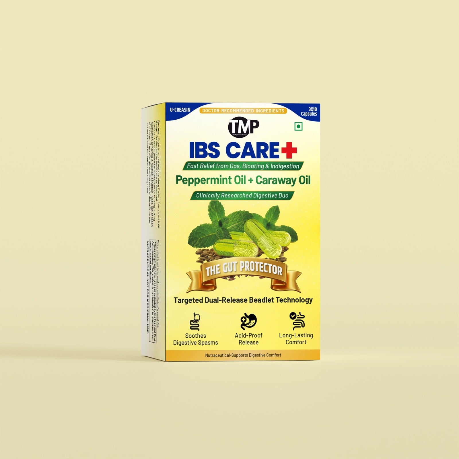 U-CREASIN IBS CARE+ Front